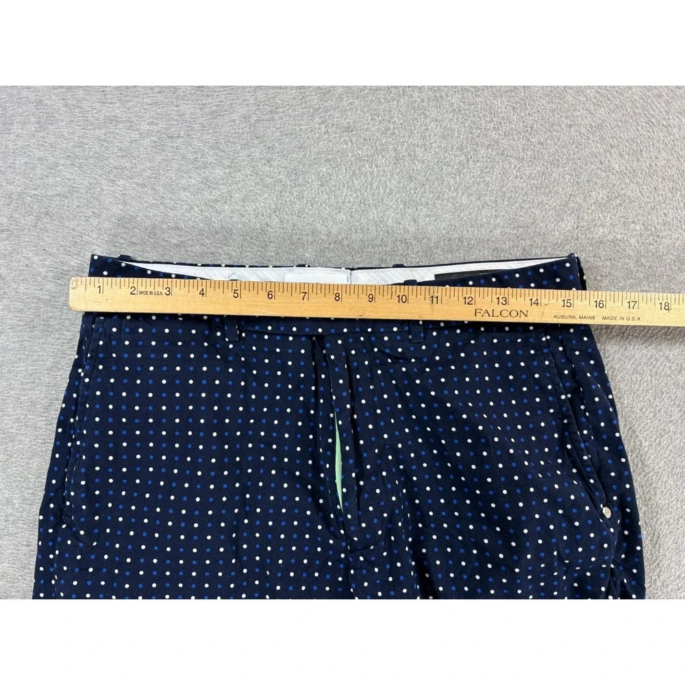 Polo Ralph Lauren RLX Polka Dots Golf Shorts (Men's 30) Blue- 9